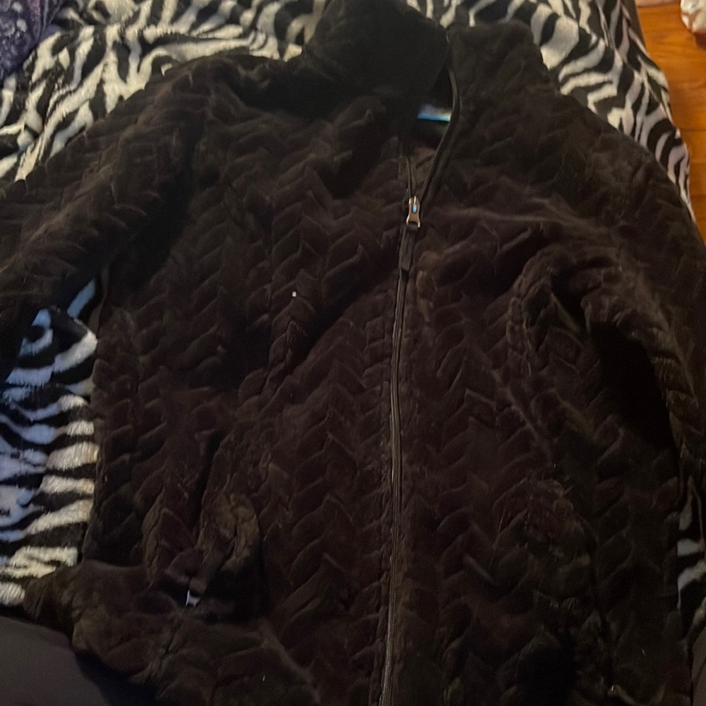 NBW black zip up